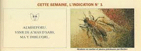 INDICATIONS SUPPLÉMENTAIRES (1) * Is111